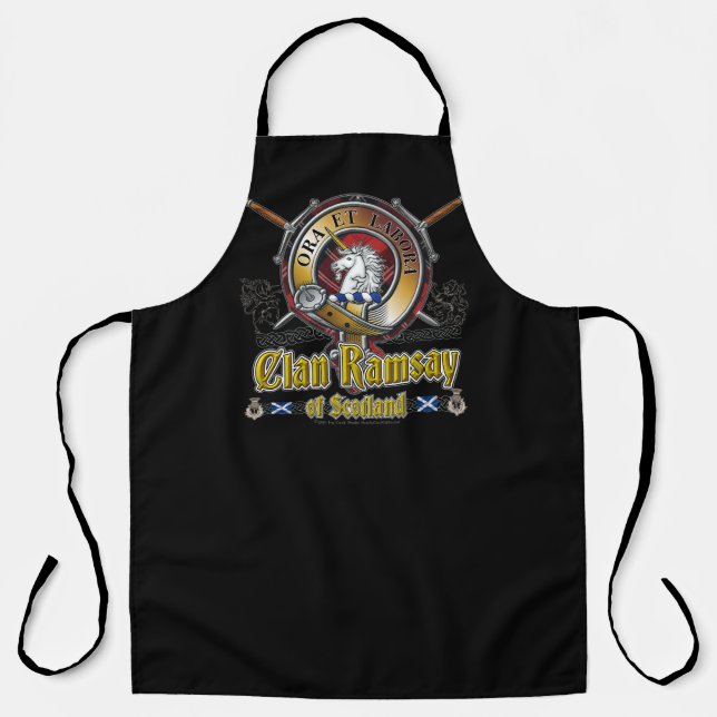Ramsay Clan Badge Apron (Front)