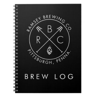 Ramsey Brewing Co. Brew Log Notebook