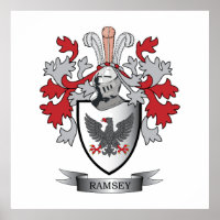 Ramsey Family Crest Coat of Arms
