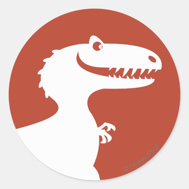 Ramsey Silhouette Classic Round Sticker (Front)