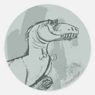 Ramsey Sketch Classic Round Sticker