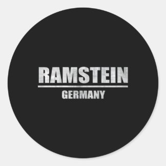 Ramstein Gery Airbase Air Base Classic Round Sticker