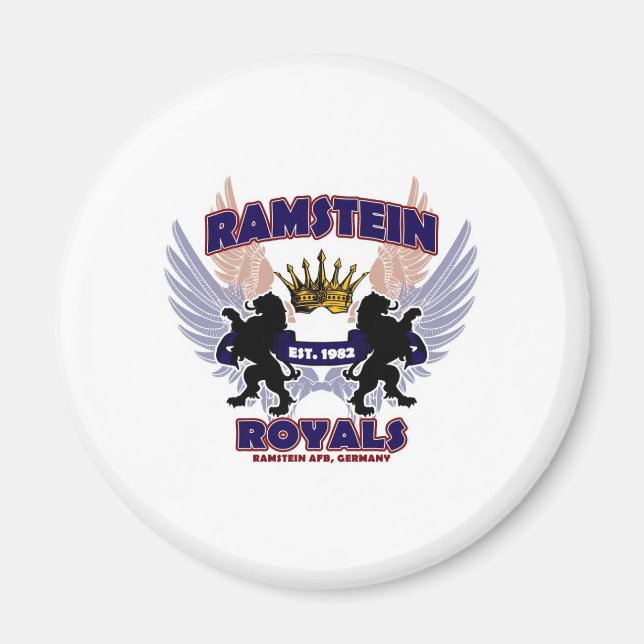Ramstein Royals Spirit Magnet (Front)