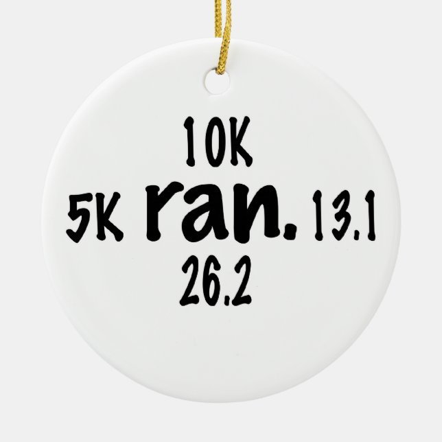 Ran Ceramic Ornament (Front)