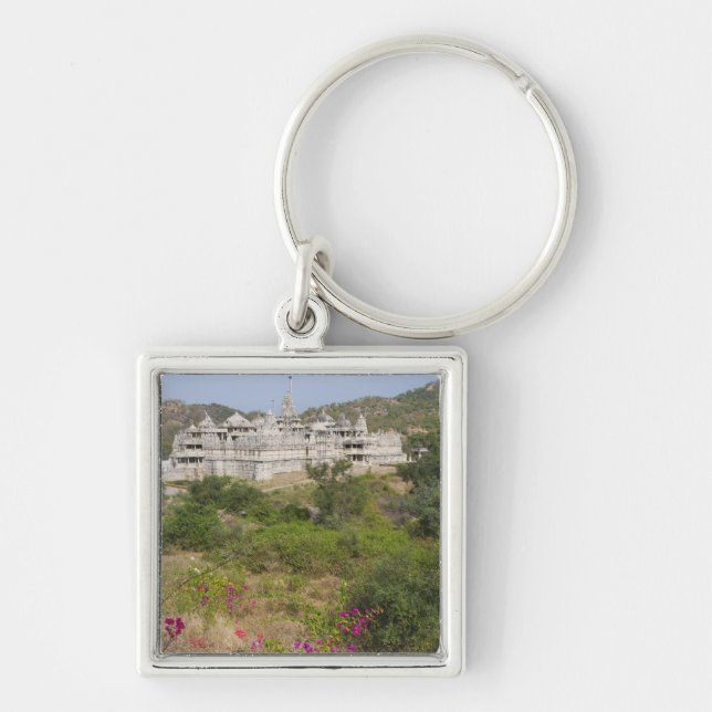 Ranakpur Jain Temple, Ranakpur, Rajasthan, India Keychain (Front)