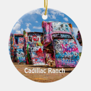 Ranch Cadillac, Texas, ornement recto verso