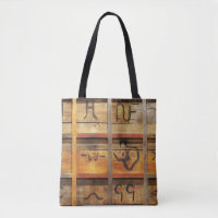 Ranch Cattle Brand Tote Bag