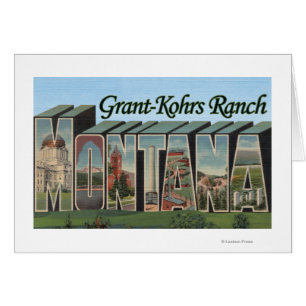 Ranch de Grant-Kohrs, Montana - grandes scènes de