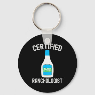 Ranch Dressing Gift Funny Ranch Dressing Sauce Hum Keychain