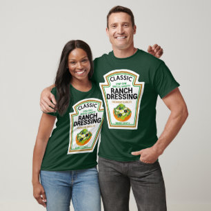 Ranch Green Salad Dressing Group Condiment T-Shirt