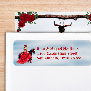 Ranch Masquerade Quinceañera Adresse de retour