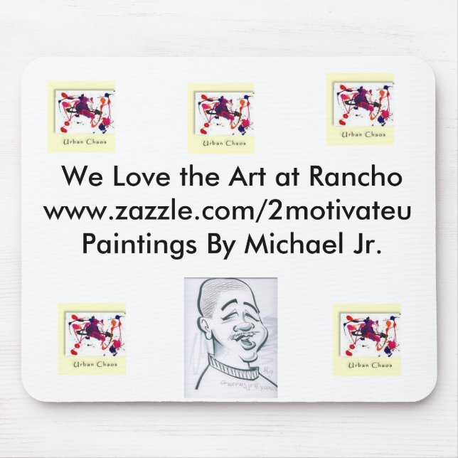 Ranch Mouse Pad.. Mouse Pad (Front)