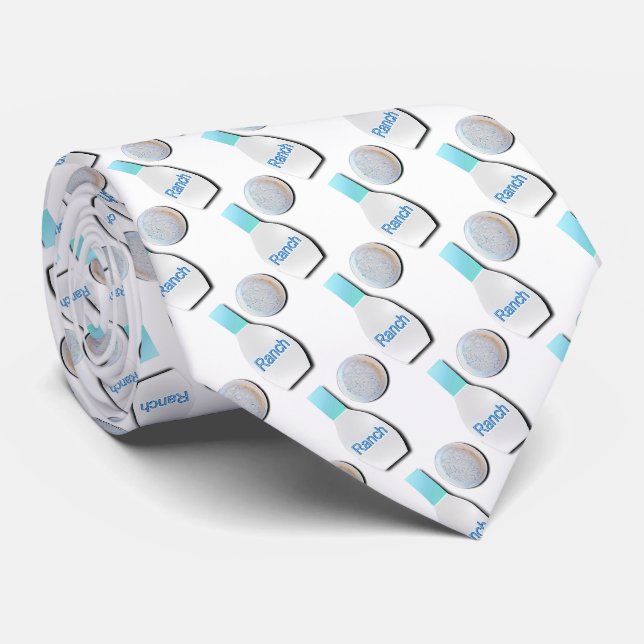 Ranch Salad Dressing Tie (Rolled)