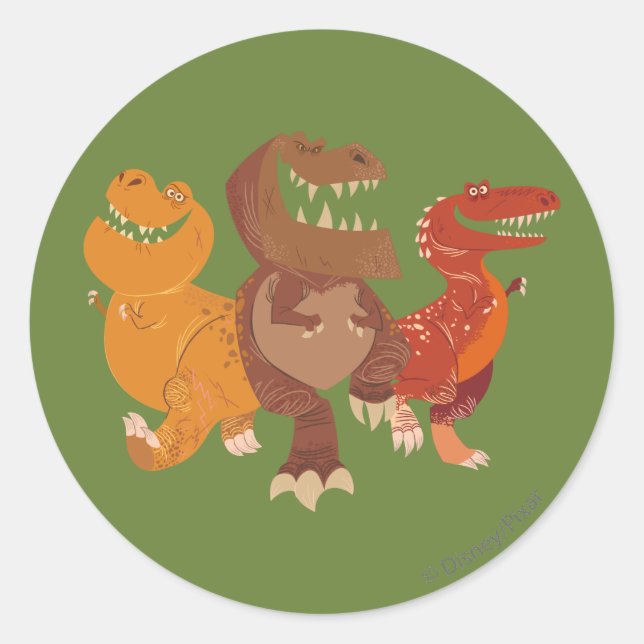 Rancher Group Graphic Classic Round Sticker (Front)