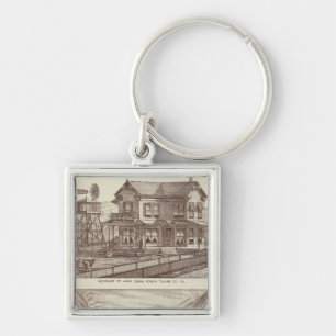 Ranches, Poplar, Cal Keychain