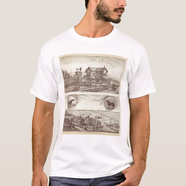 Ranches, Poplar, Cal T-Shirt (Front)