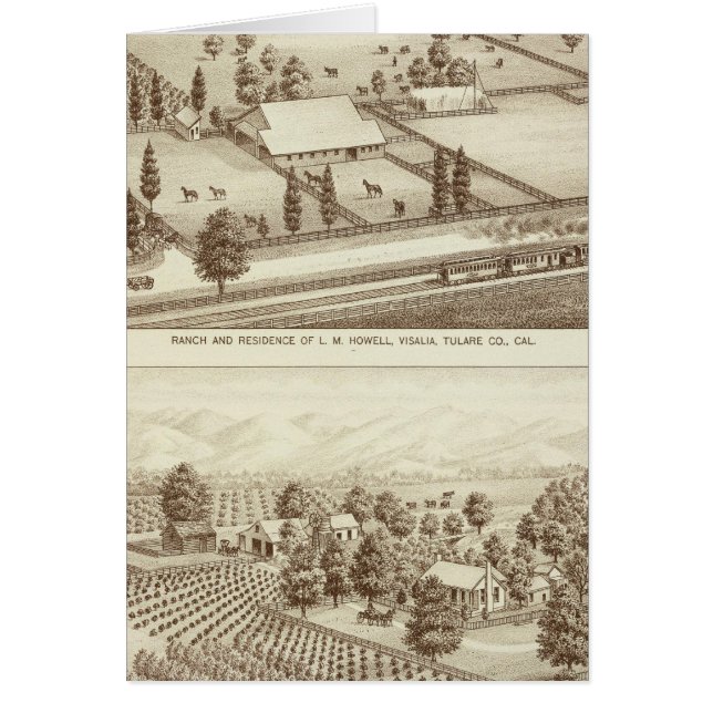 Ranches, Visalia, Cal (Front)