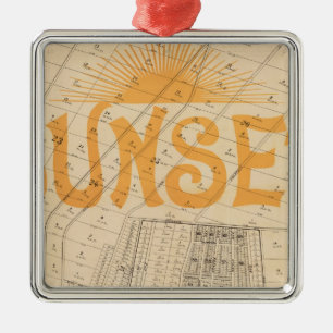 Rancho San Jose de Buenos Aires Metal Ornament