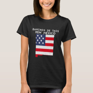 RANCHOS DE TAOS USA State America Travel New Mexic T-Shirt