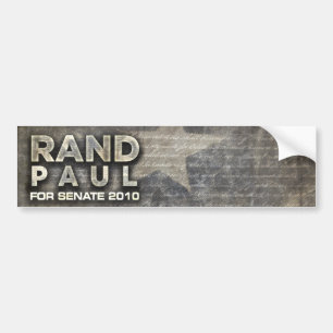 Rand Bumper Sticker
