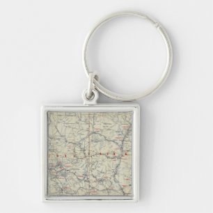 Rand McNally Official 1925 Auto Trails Keychain