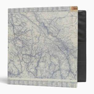 Rand McNally Official 1925 Auto Trails Map 2 Binder