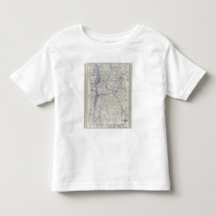 Rand McNally Official 1925 Auto Trails Map Toddler T-shirt