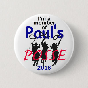 Rand Paul 2016 2 Inch Round Button