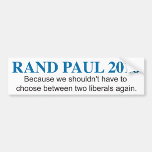Rand Paul 2016 Bumper Sticker