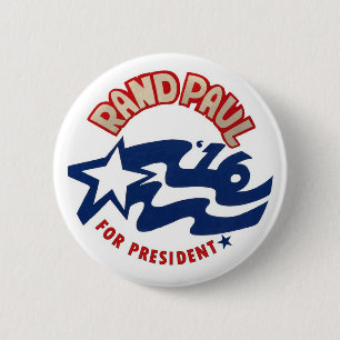 Rand Paul for President 2016 2 Inch Round Button