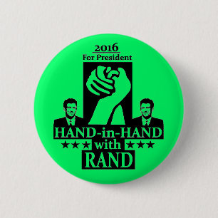 Rand Paul for President 2016 2 Inch Round Button