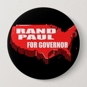 RAND PAUL FOR SENATE 4 INCH ROUND BUTTON