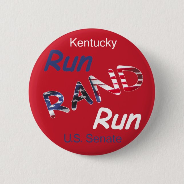 Rand PAUL Senate Button (Front)