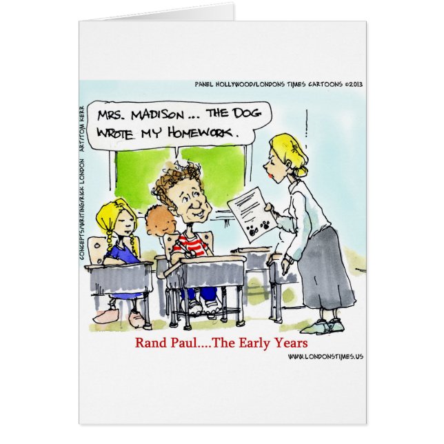 Rand Paul The Early Years Funny (Front)