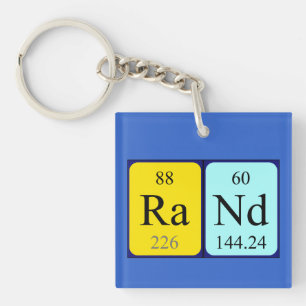 Rand periodic table name keyring