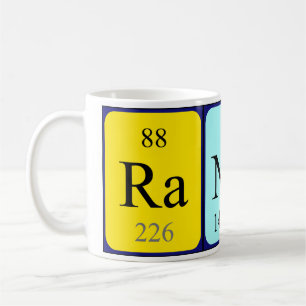Randal periodic table name mug