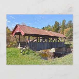 Randall Covered Bridge, Lyndon, Vermont Postcard