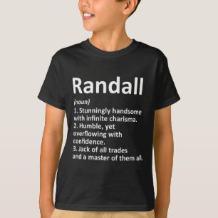 Randall Definition Personalized Name Funny Birthda T-Shirt