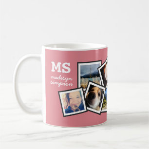 Random 10 Instagram Photo Collage Personalized Coffee Mug