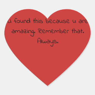 Random act of kindness gift- sticker of love