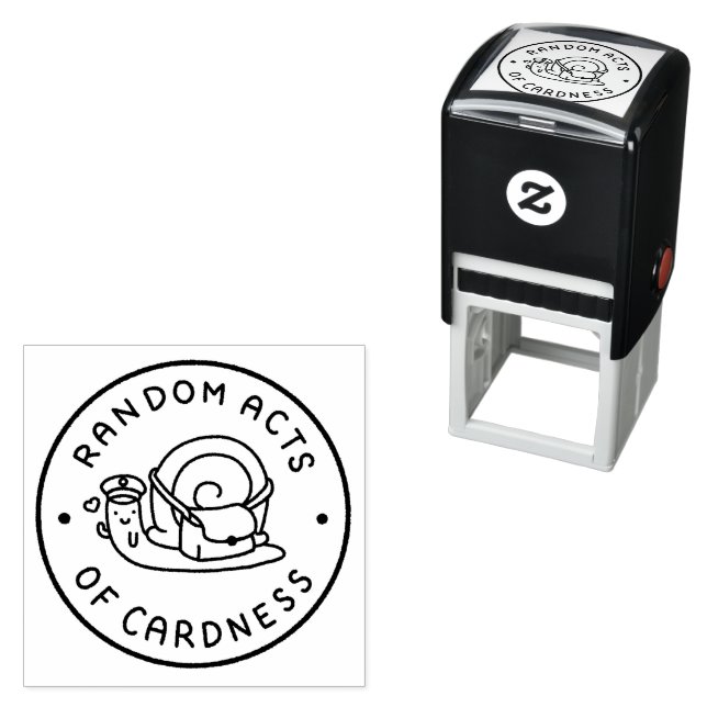Random Acts of Cardness Logo Self Inking Stamp (In Situ)