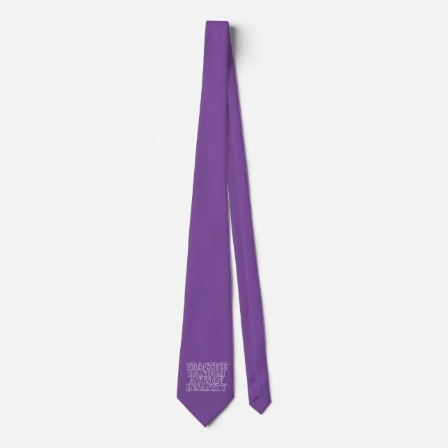 Random Acts of Insanity custom tie (Front)