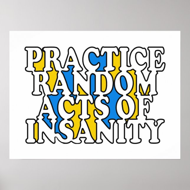 Random Acts of Insanity poster (Front)