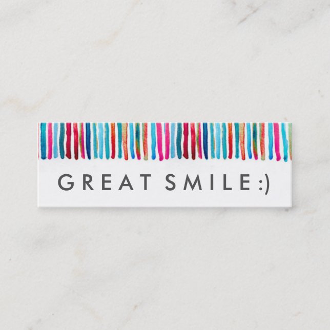Random Acts of Kindness Great Smile Card (Front)