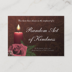 Random Acts of Kindness wallet Cards -