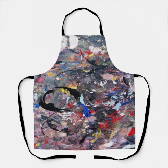 random art apron (Front)