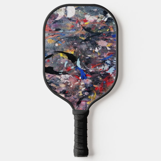 random art pickleball paddle (Front)