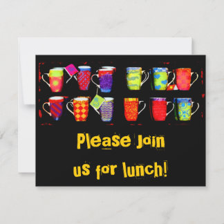 Random Coffee Mug Invitation