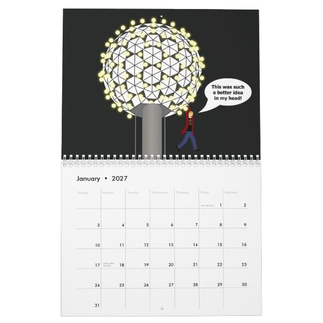 Random Films 2009 Calendar (Jan 2027)