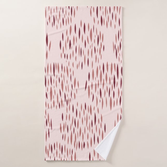 Random geometric background. Seamless pattern. Vin (Serviette de bain)